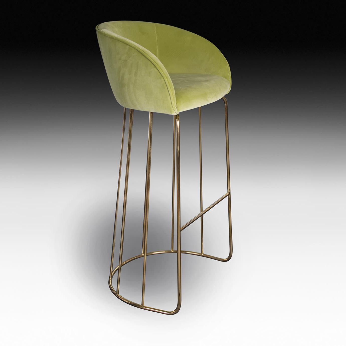 Louise Green Bar Stool