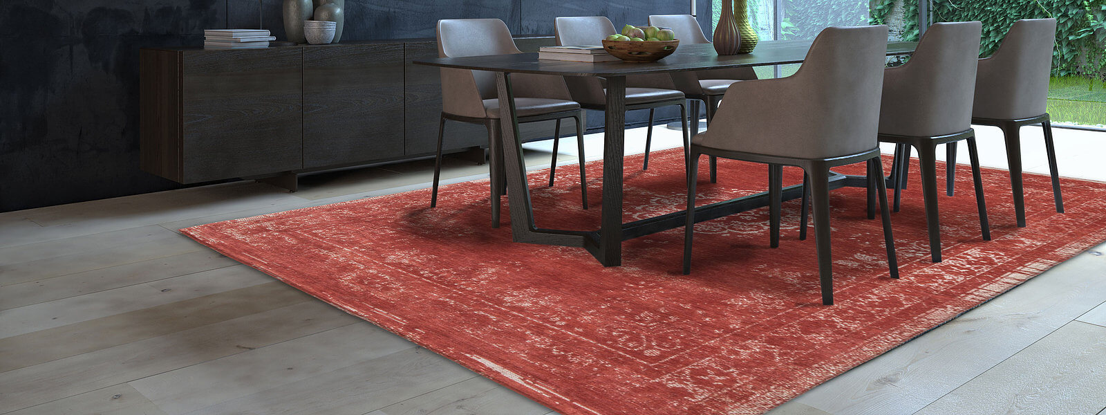 Aleppo Pepper Teppich | Größe: 230 x 330 cm