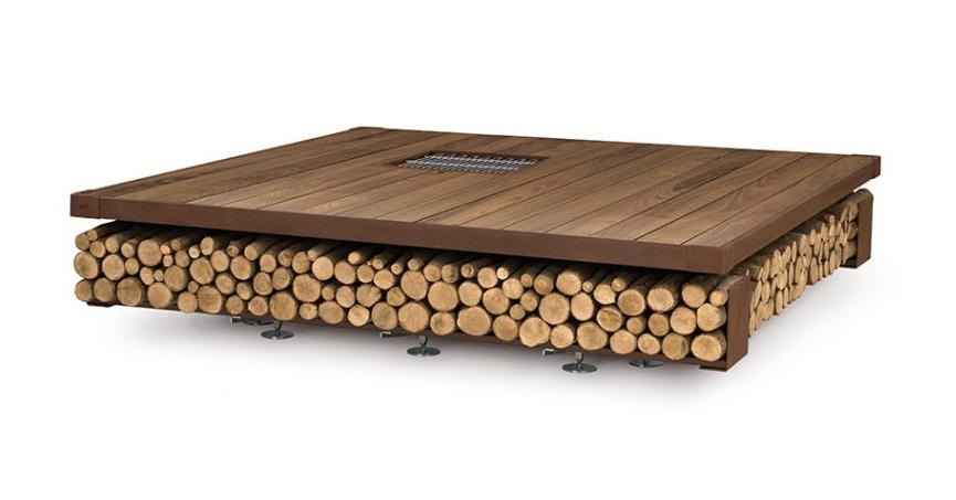 Opera Feuerstelle | Fertigstellung: Holz