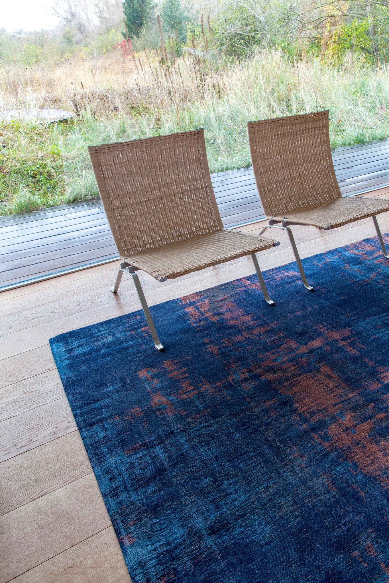 Venetian Dust - Sunset Blue 9211 Teppich | Größe: 170 x 240 cm