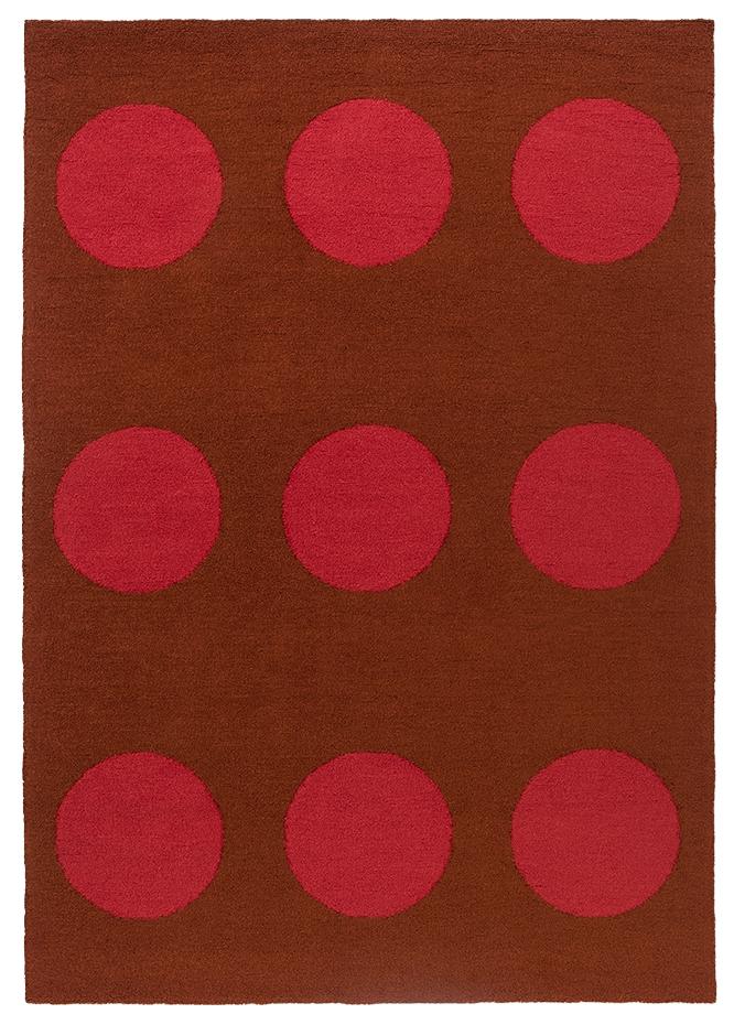 Habitat Festival Dots Rot Outdoor 495800 Teppich | Größe: 200 x 280 cm