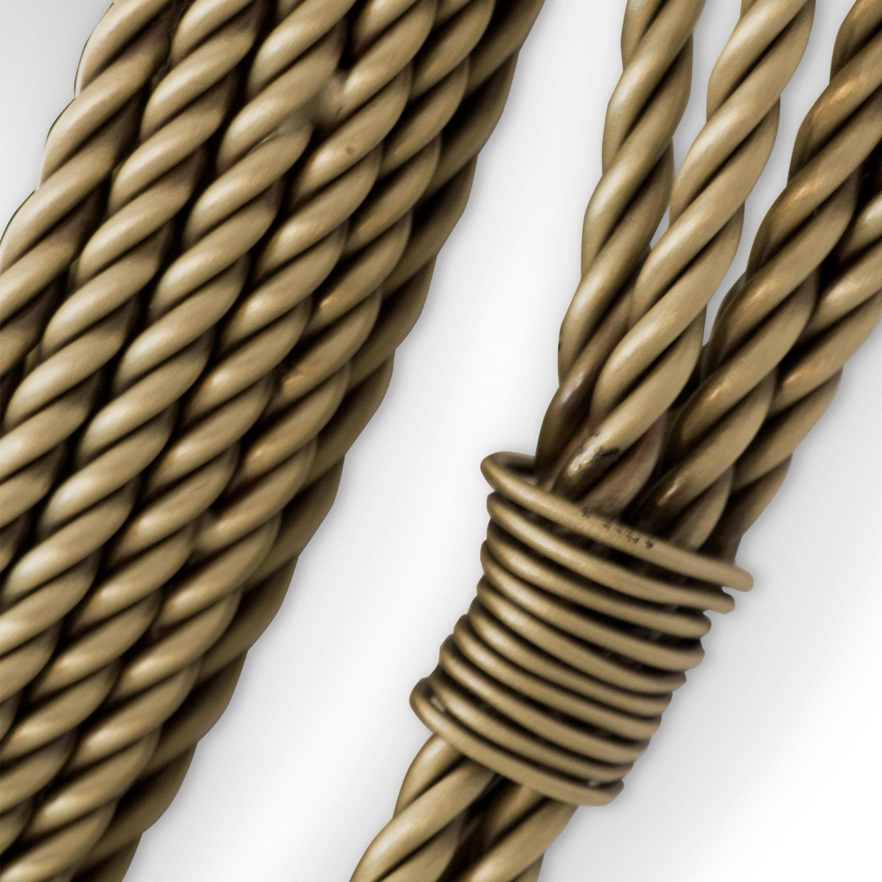 Runder Messing-Wandspiegel