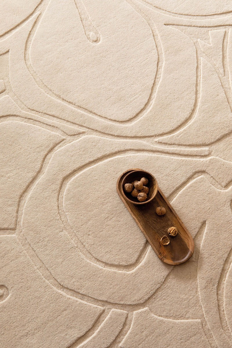 Romantic Magnolia Cream 162701 Teppich | Größe: 140 x 200 cm