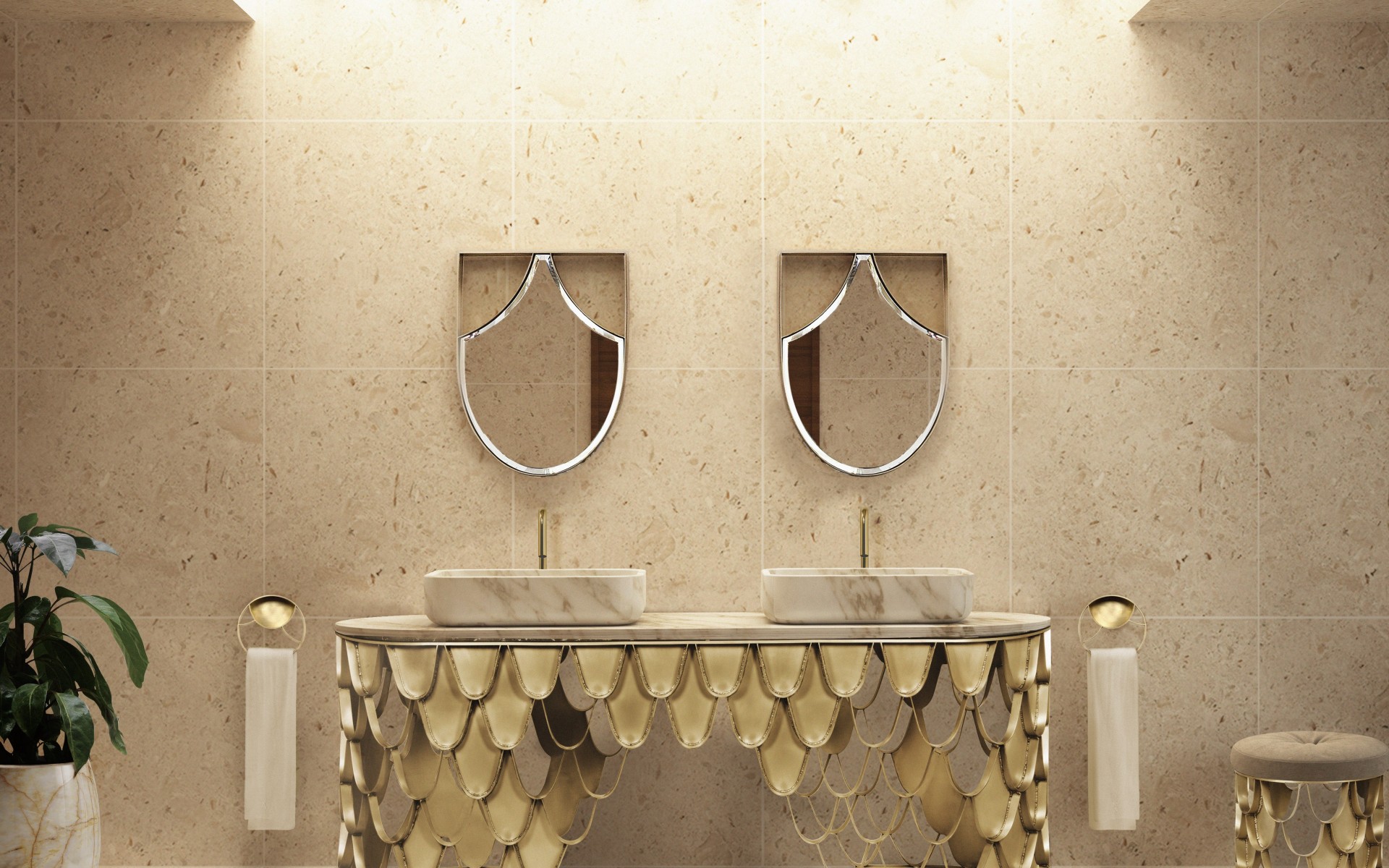 Atlas Handtuchring - 3