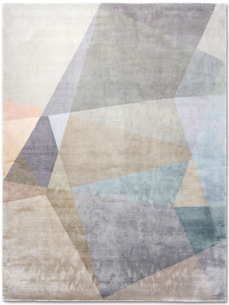 Crystal Pastell Teppich | Größe: 140 x 210 cm