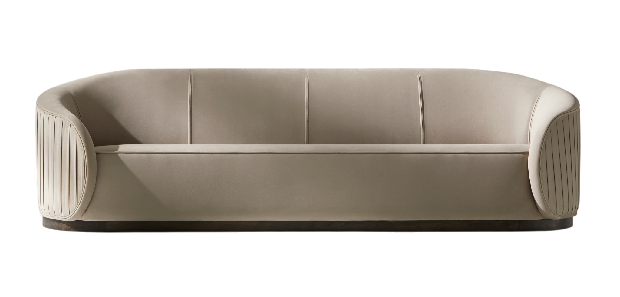 Abano Beiges Großes Sofa