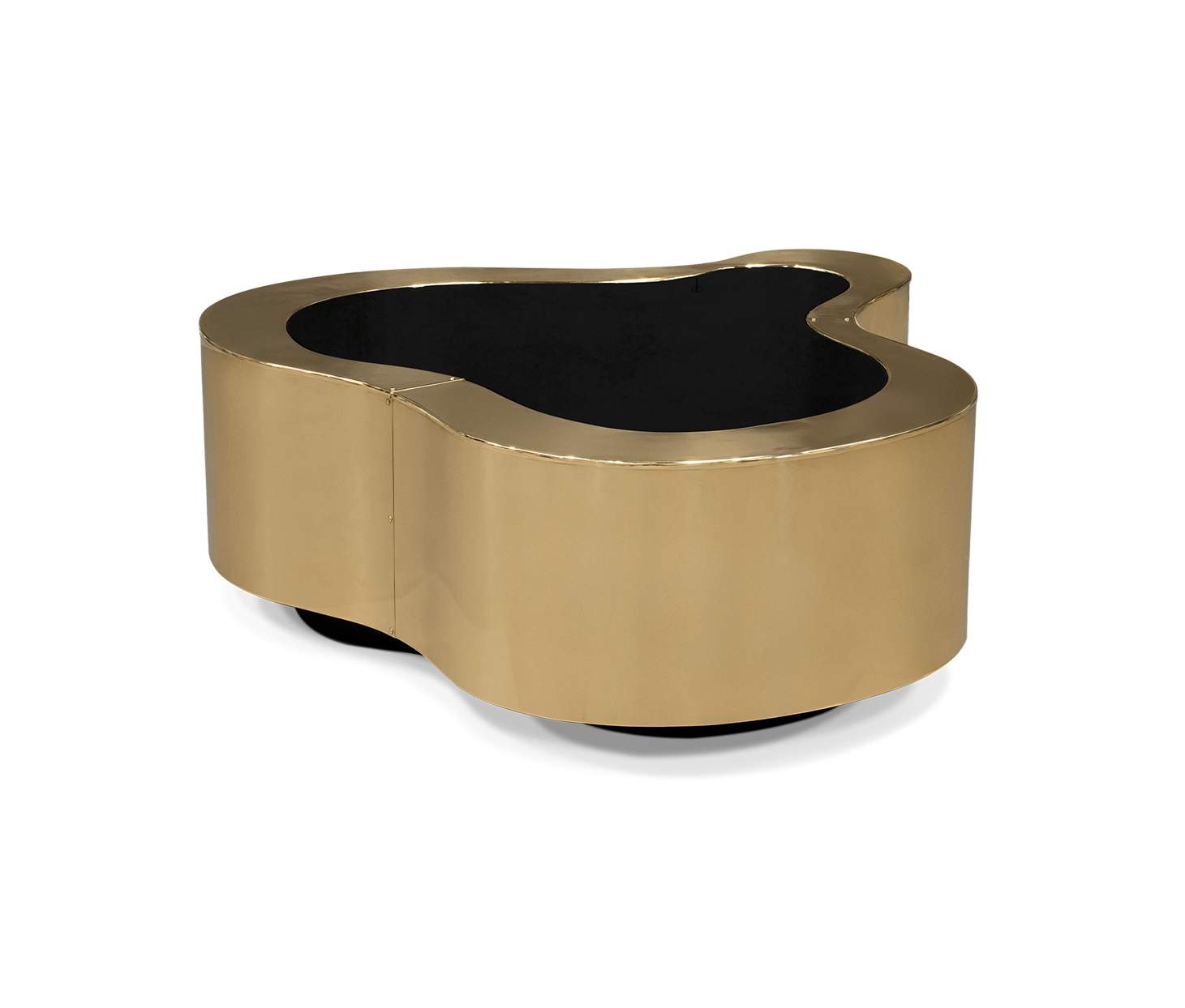 Crest Polierte Patina Couchtisch‑Set