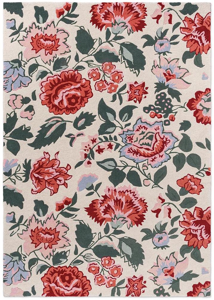 Wendling Floral Poppy Red Teppich | Größe: 170 x 240 cm