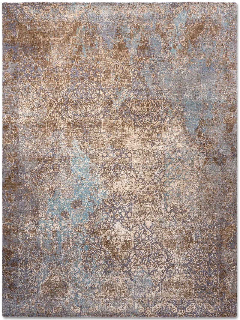 Ferahan Splash Sand Mix Teppich | Größe: 365 x 457 cm