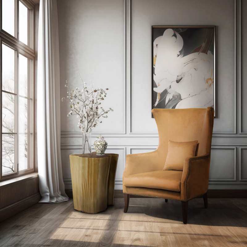 Naturkanten-Beistelltisch Groß - 2