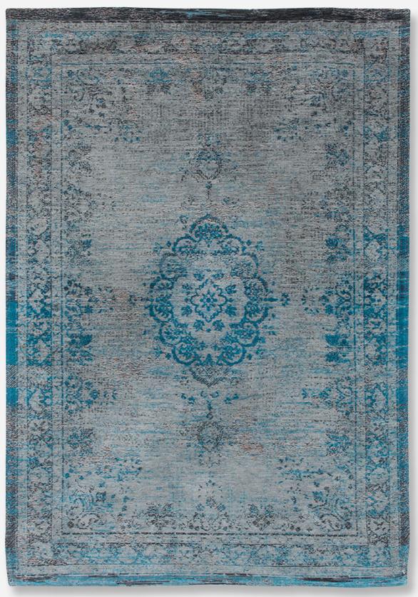 8255 Grey Turquoise Teppich | Größe: 80 x 150 cm