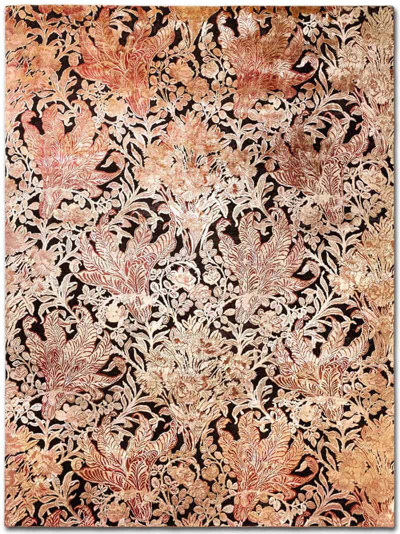 Camilla Original Tiefviolett Teppich | Größe: 122 x 183 cm