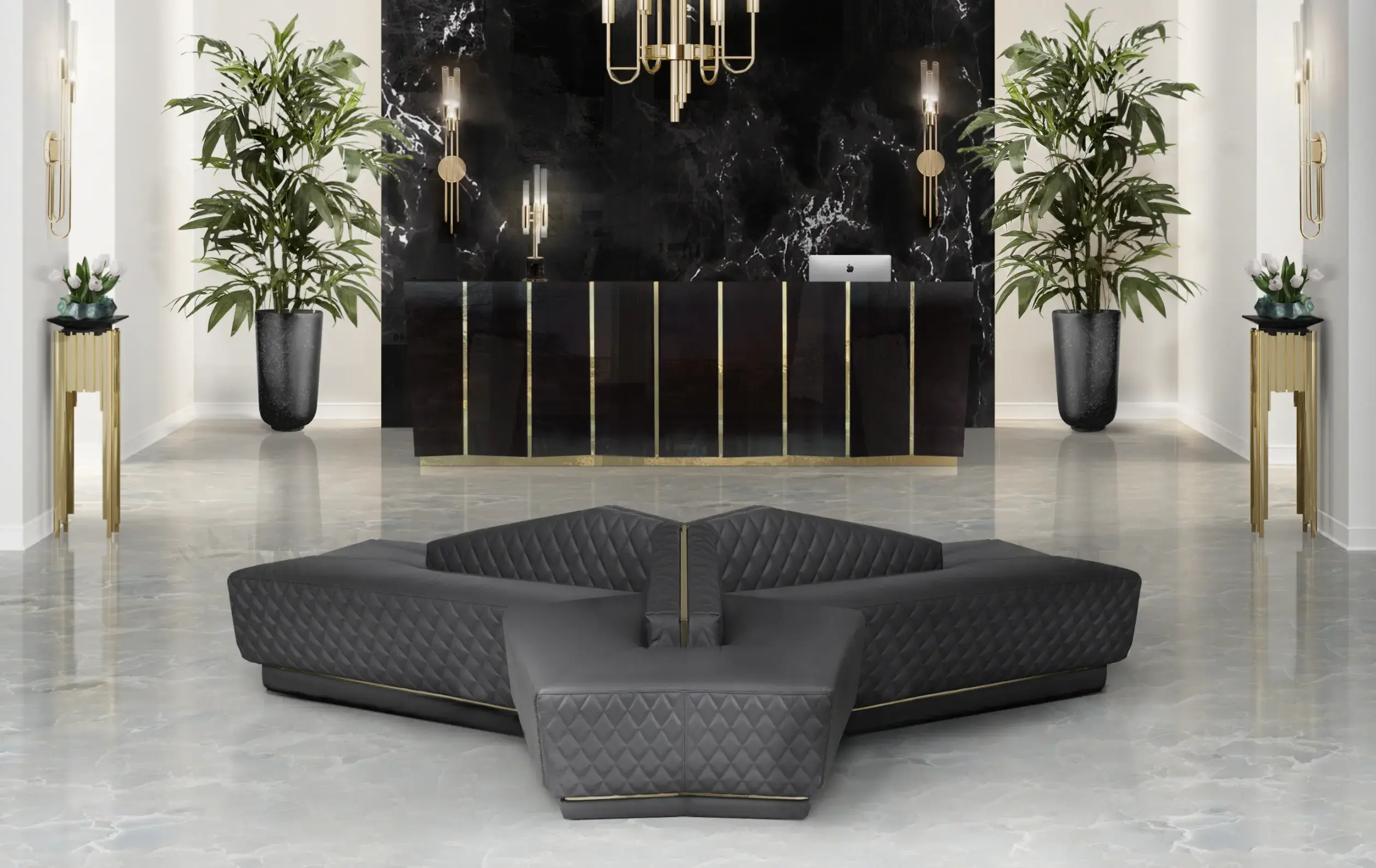 Imperial Säulentisch - 6