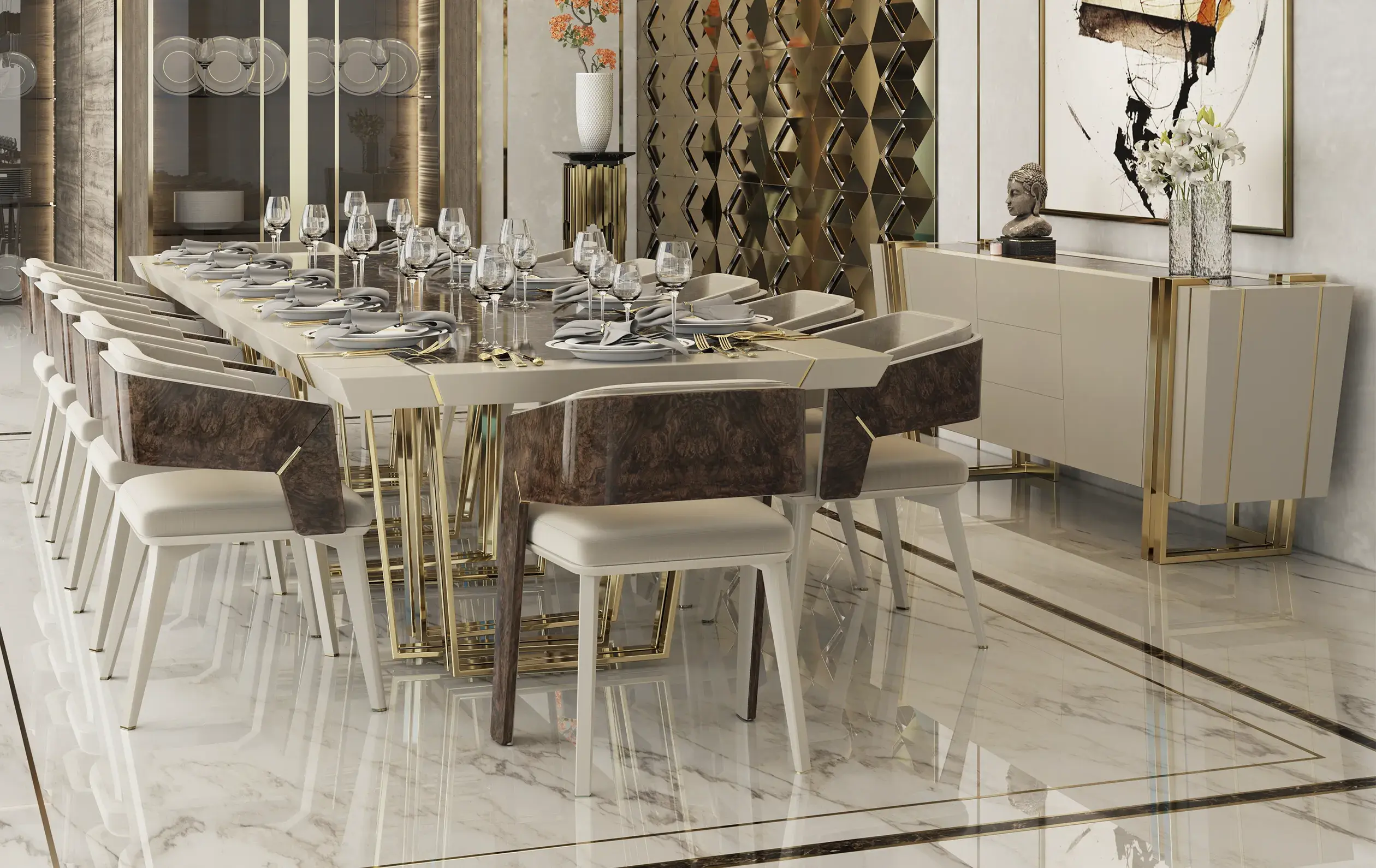 Ascend Beiges Sideboard