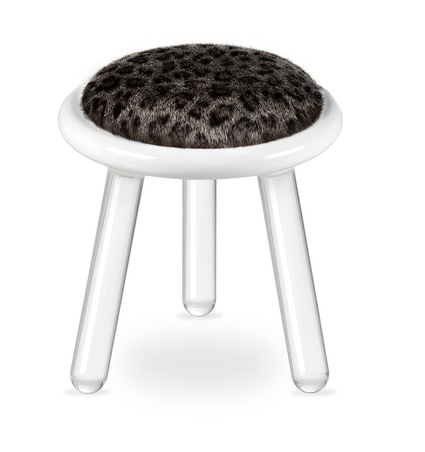 Mirage Leoparden‑Hocker