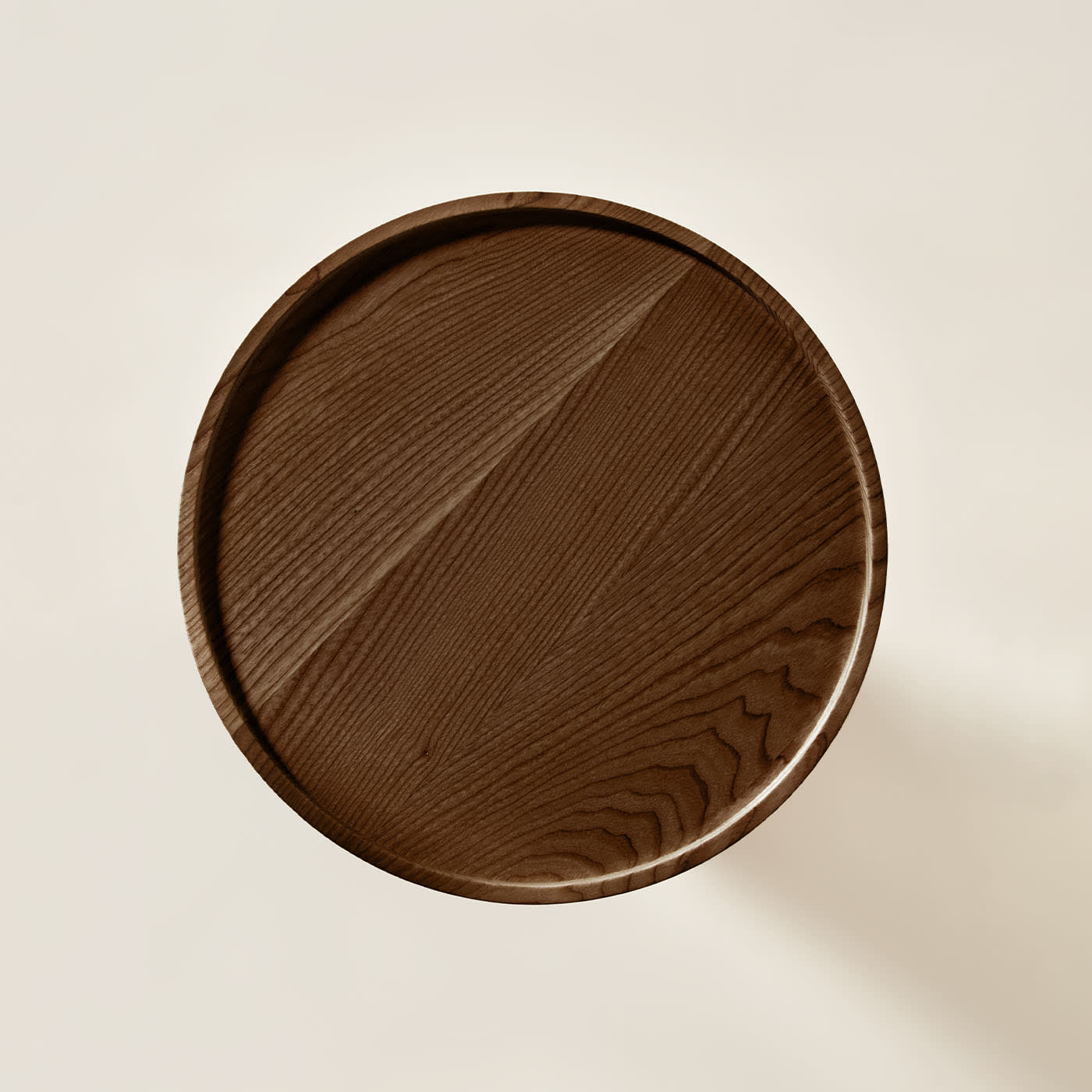 Capitello Brown Ash Couchtisch | Dimensions: Ø 40 cm