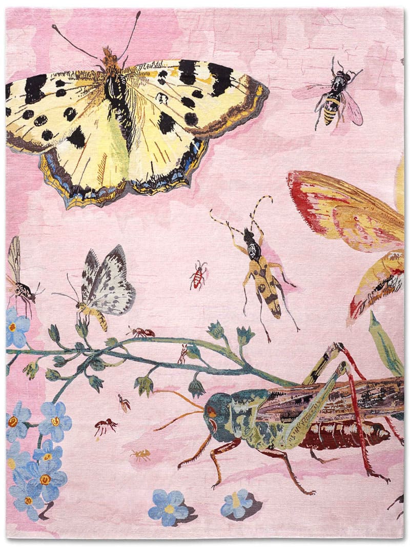 Grasshopper Original Hellrosa Teppich