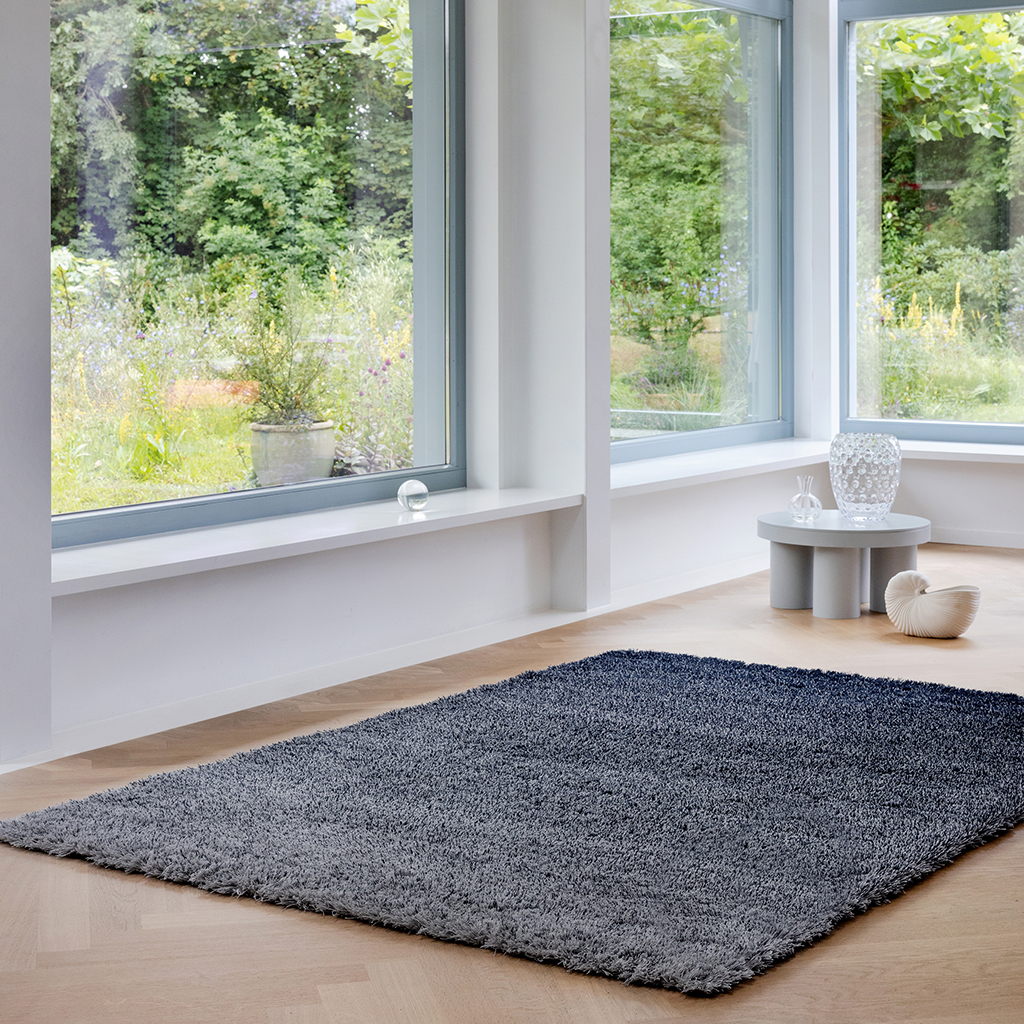 Shade High Silber/Polarnacht 011904 Teppich | Größe: 170 x 240 cm