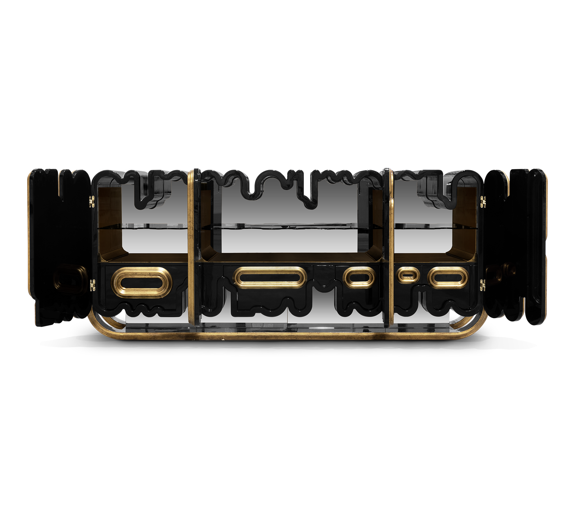 Ellipse Antikes Sideboard