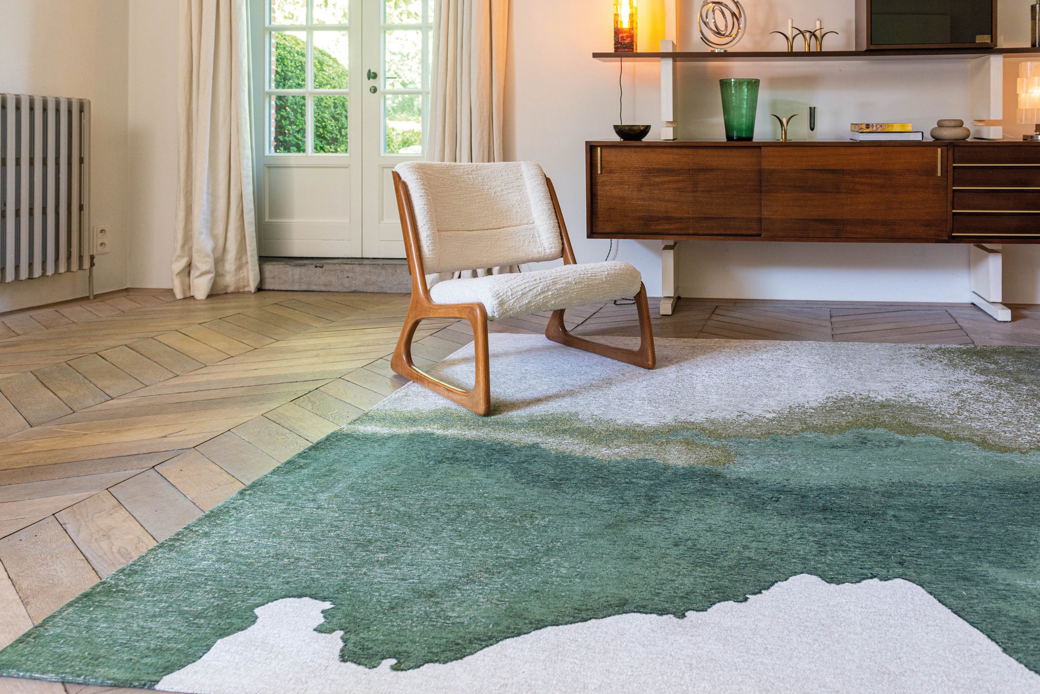 Palm Green 9331 Teppich | Größe: 240 x 340 cm