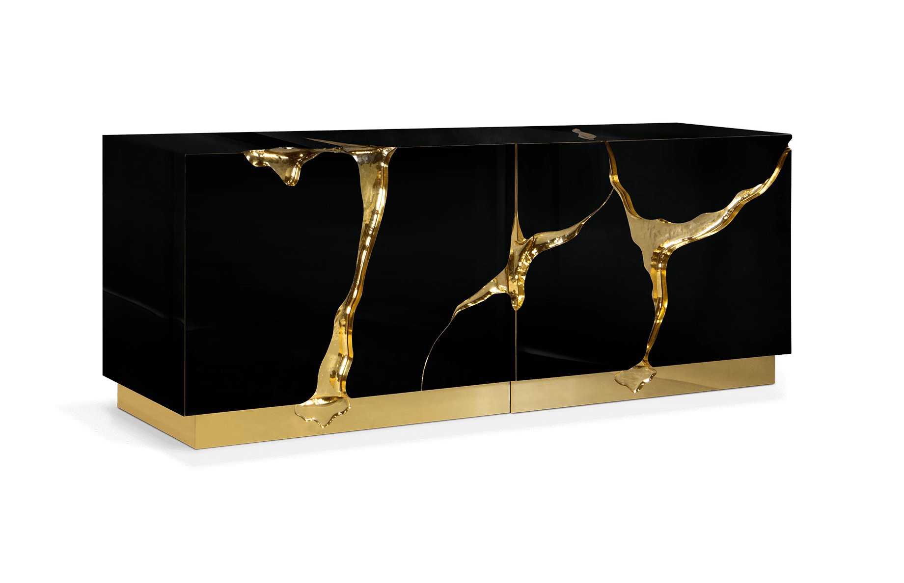 Schwarz‑Gold Elite‑Sideboard