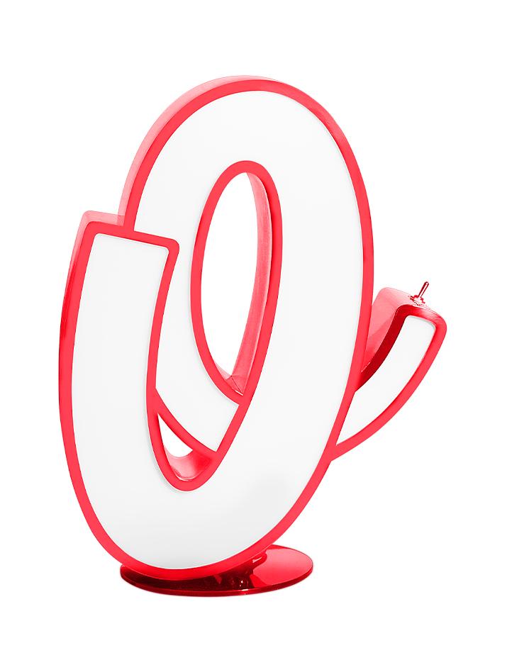 Opulent Buchstabe O