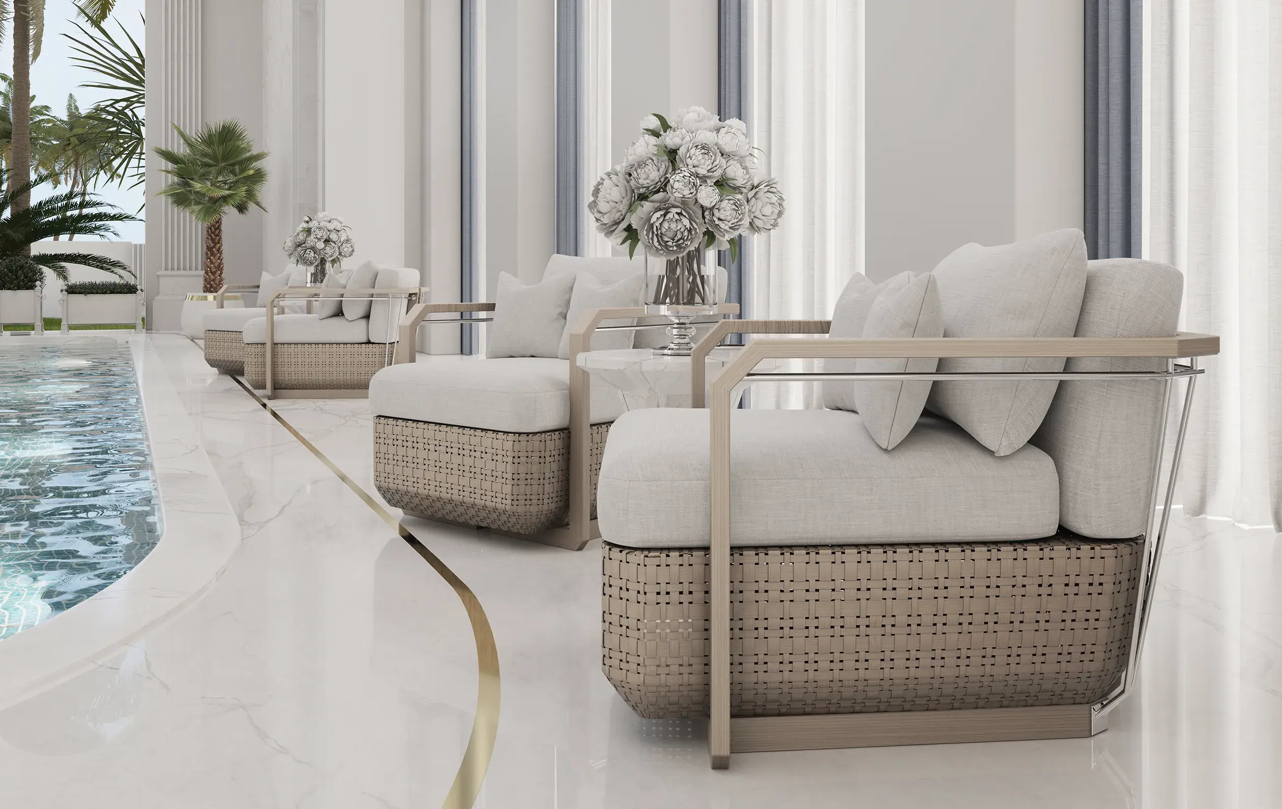 Heritage Holz‑Outdoor‑Sessel - 4