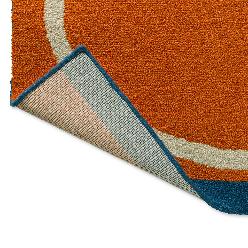 Linear Stem Orange Outdoor-Teppich | Größe: 200 x 280 cm