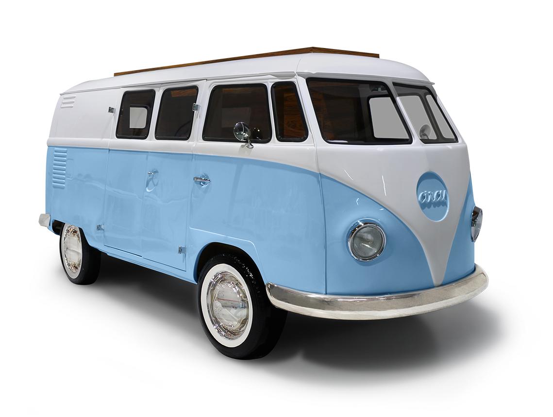 Traveler’s Caravan blaues Schlafzimmer‑Set