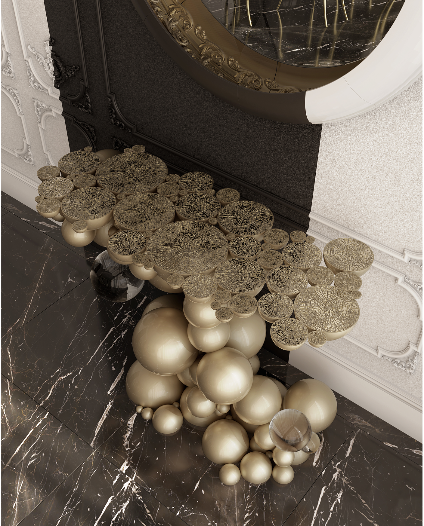 Orbit Gold‑Konsole