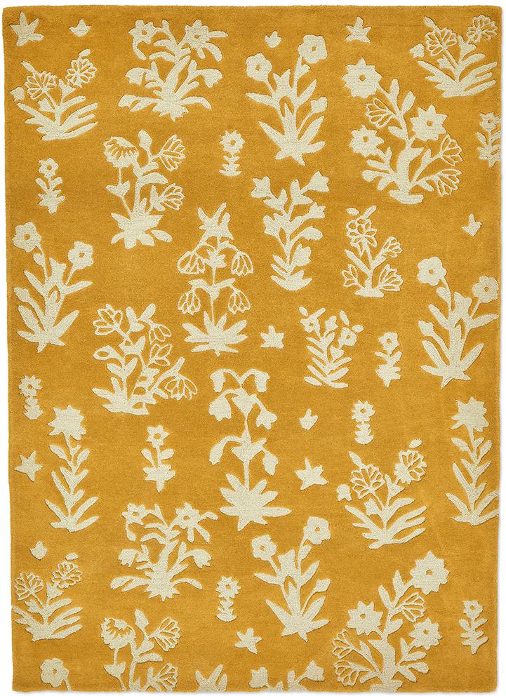 Woodland Glade Gold 146806 Teppich | Größe: 140 x 200 cm