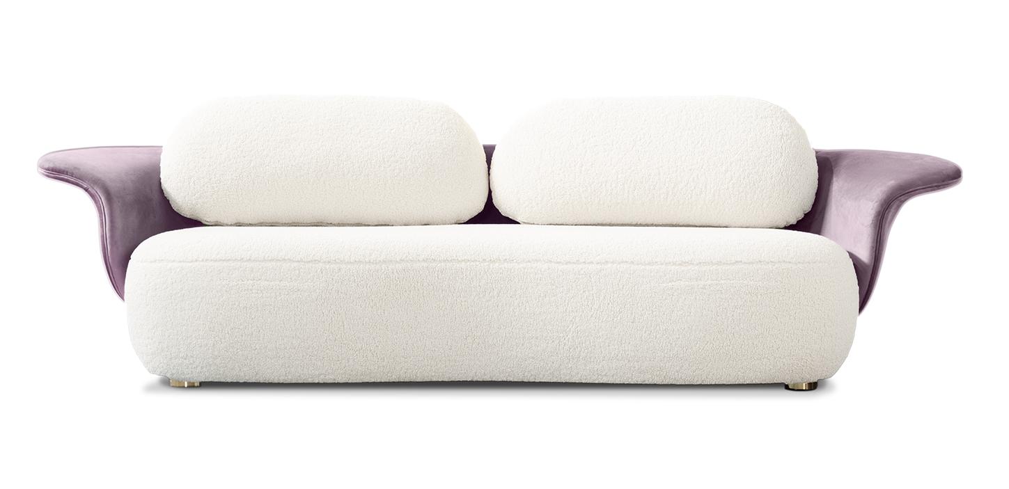 Theodore Plüsch‑Sofa