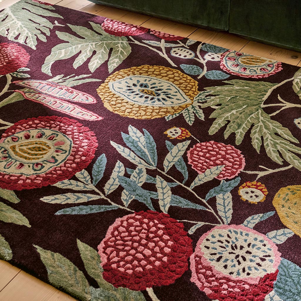 Jackfruit Cherry/Alabaster Teppich | Größe: 250 × 350 cm
