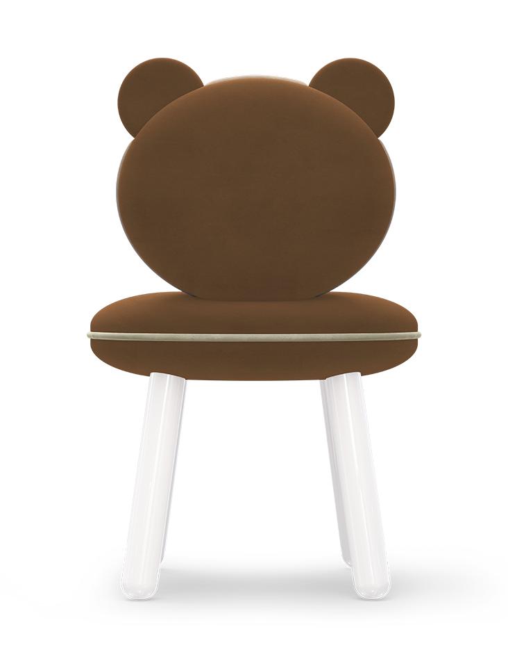 Fluffy Bear brauner Kindersessel