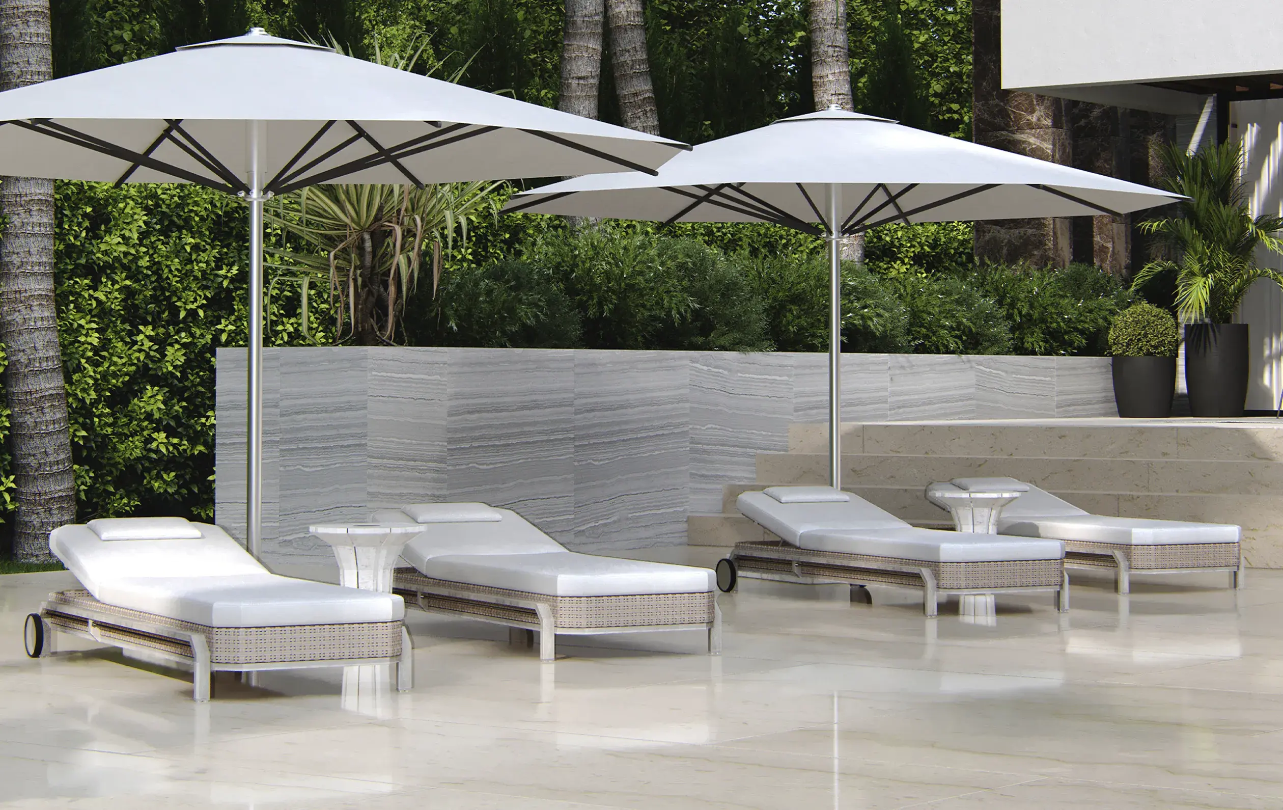 Enigma Outdoor‑Beistelltisch - 3