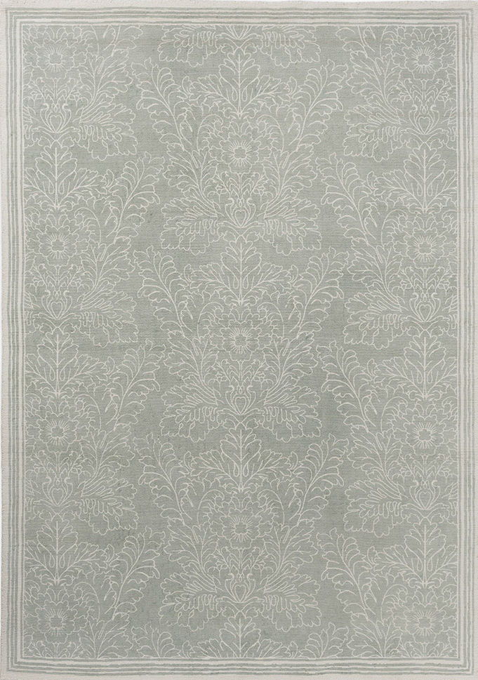Silchester-Hell Salbei 081107 Teppich | Größe: 200 x 280 cm