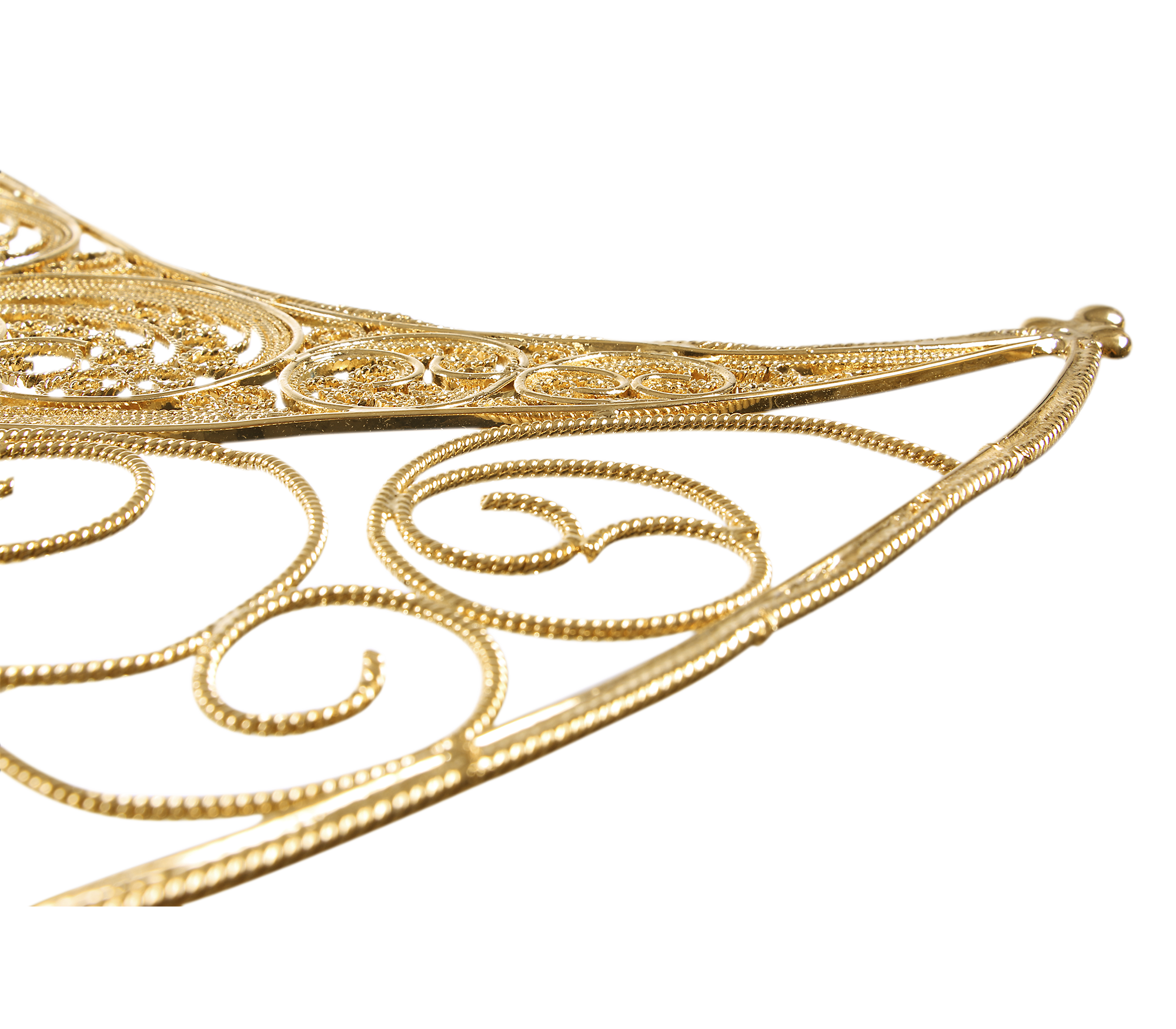 Ornate Filigree Spiegel