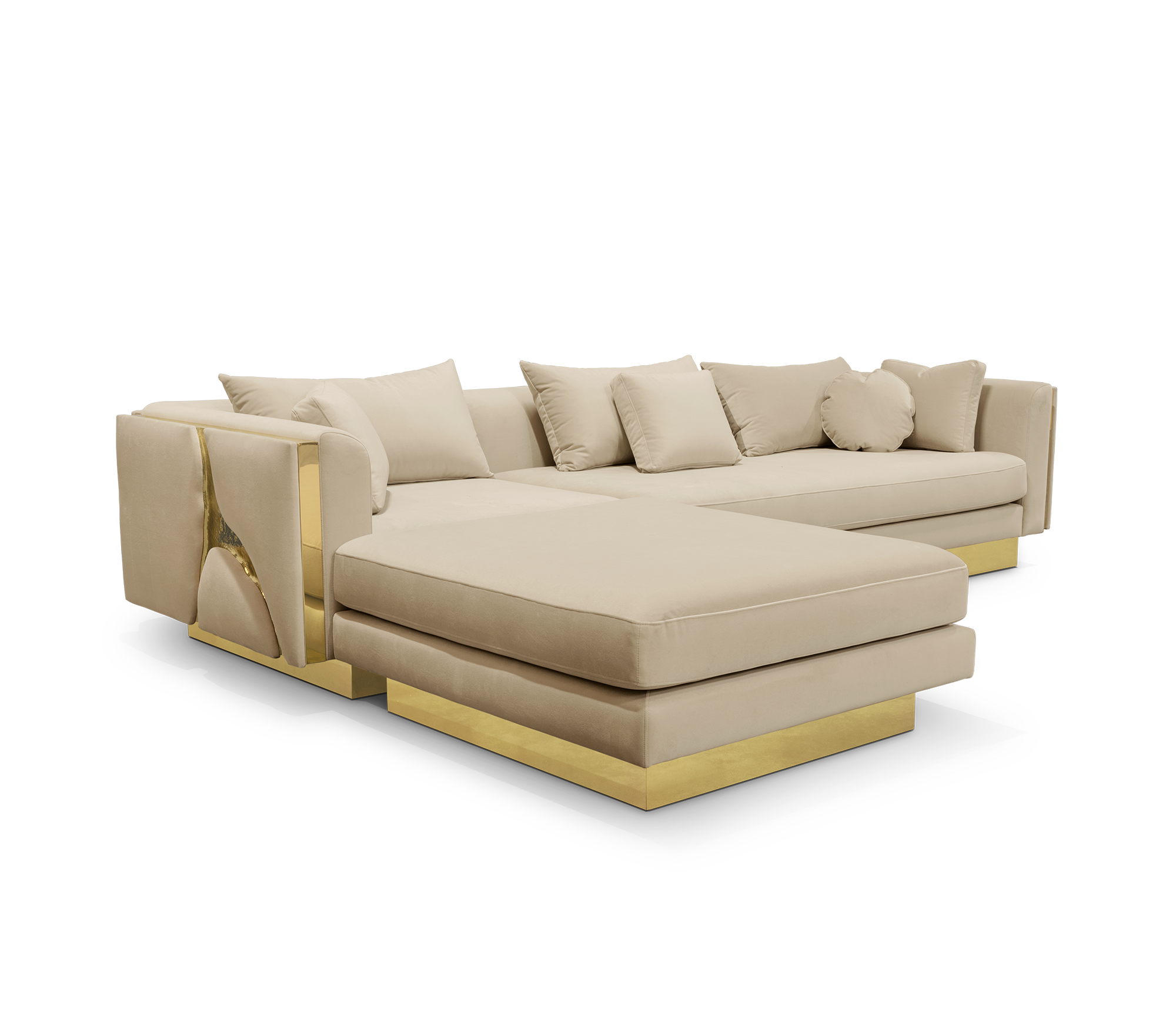 Fissure Modulares Luxus‑Sofa