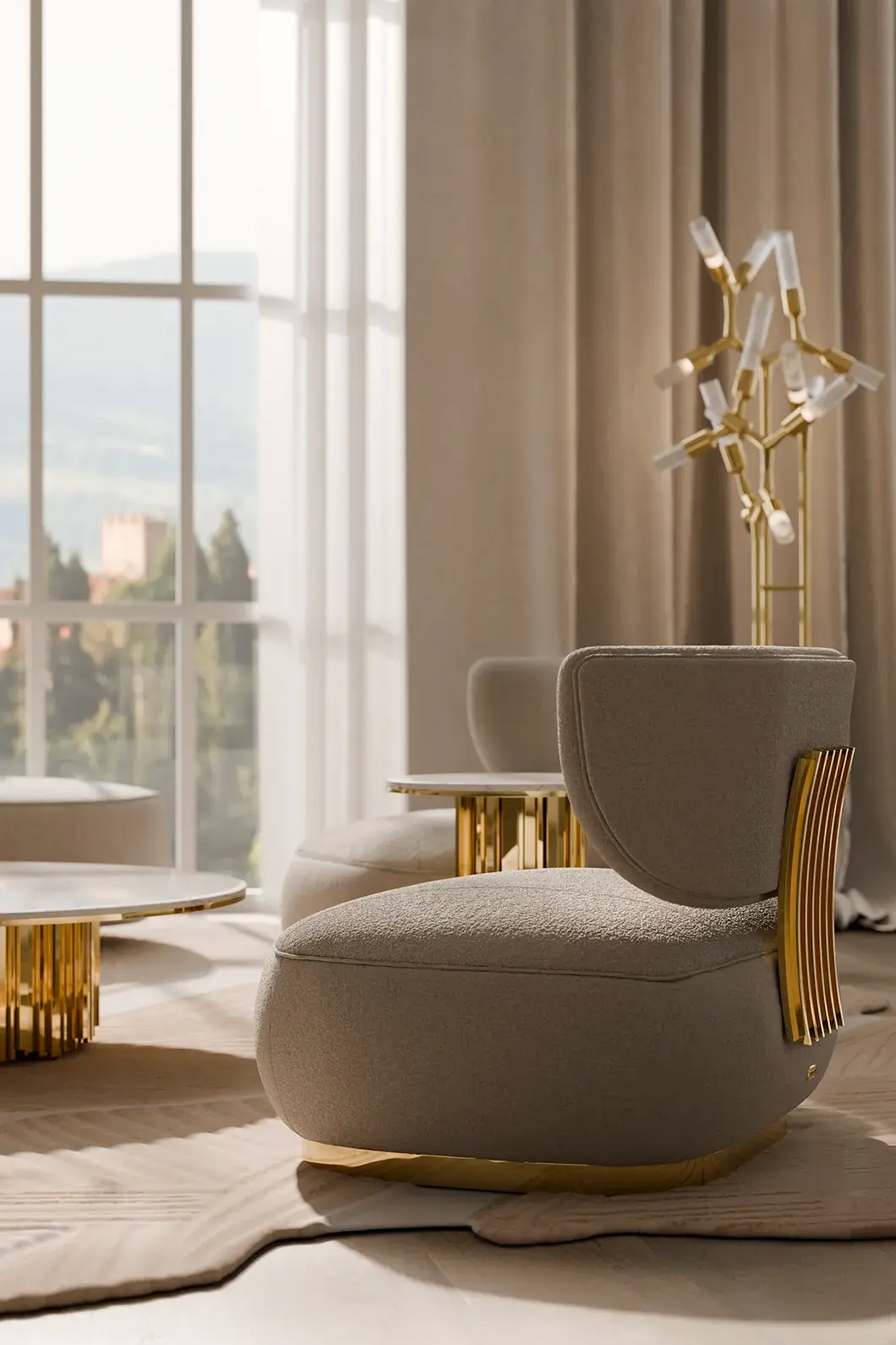 Lattice Einzelssofa - 1