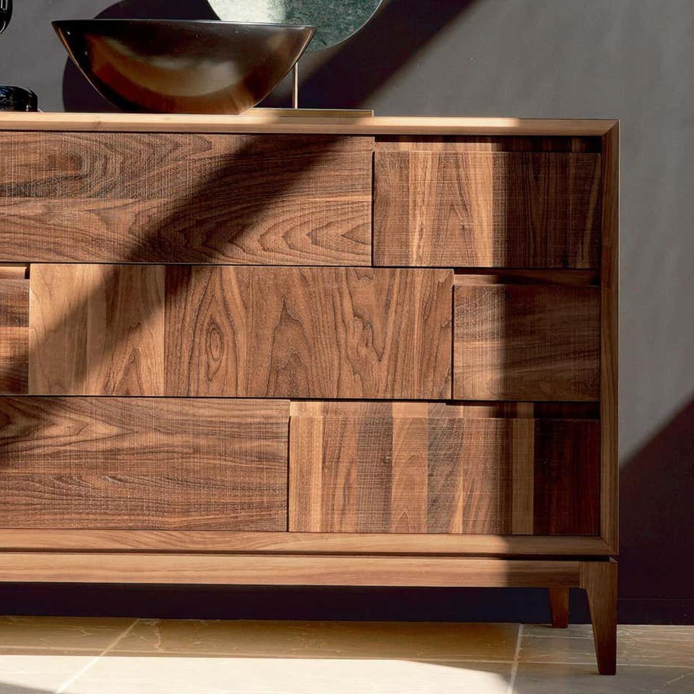 Trama e ordito Braune Kommode