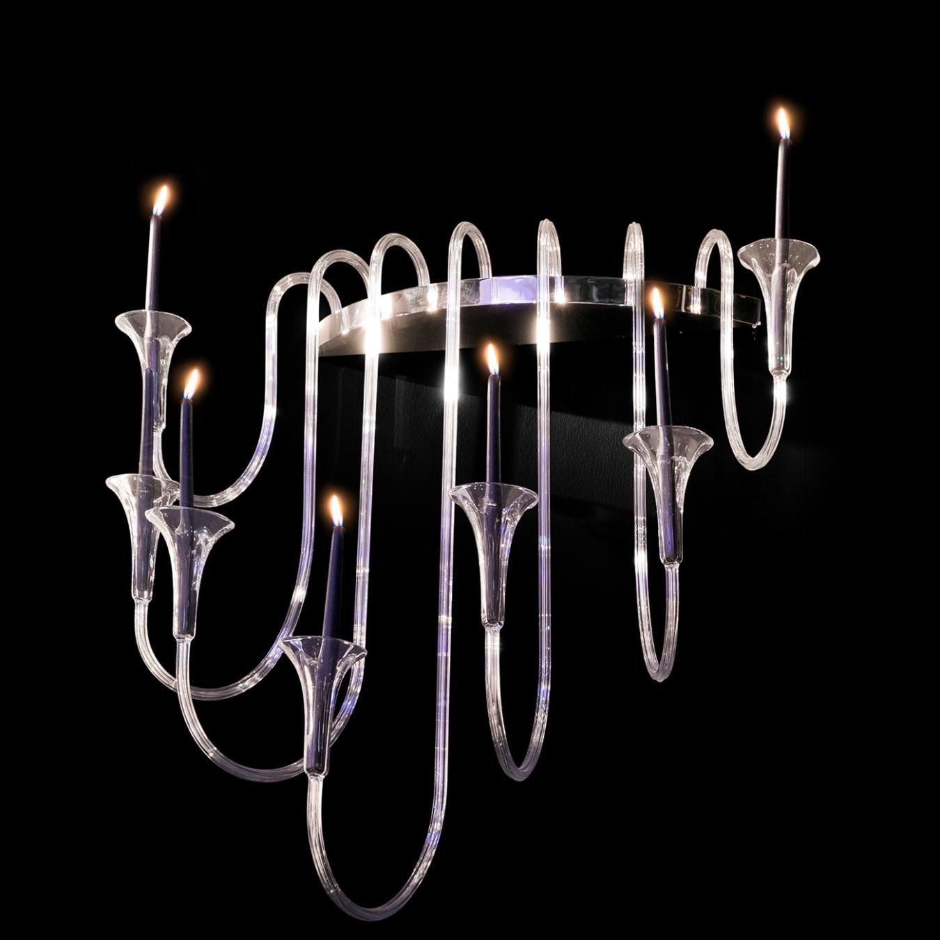 Octopus Wand-Kerzenleuchter