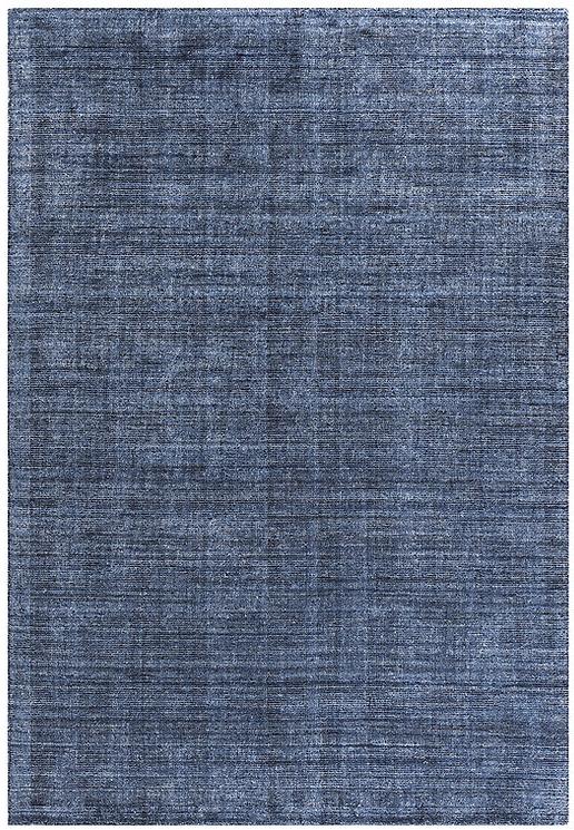 Handgewebter Teppich Denim