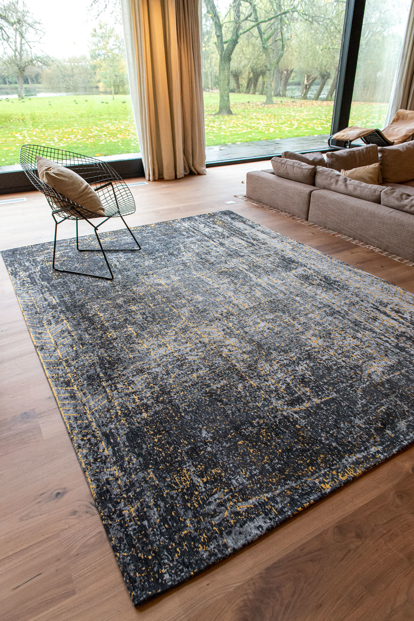 Mad Men - Broadway Glitter 8422 Teppich | Größe: 280 x 390 cm