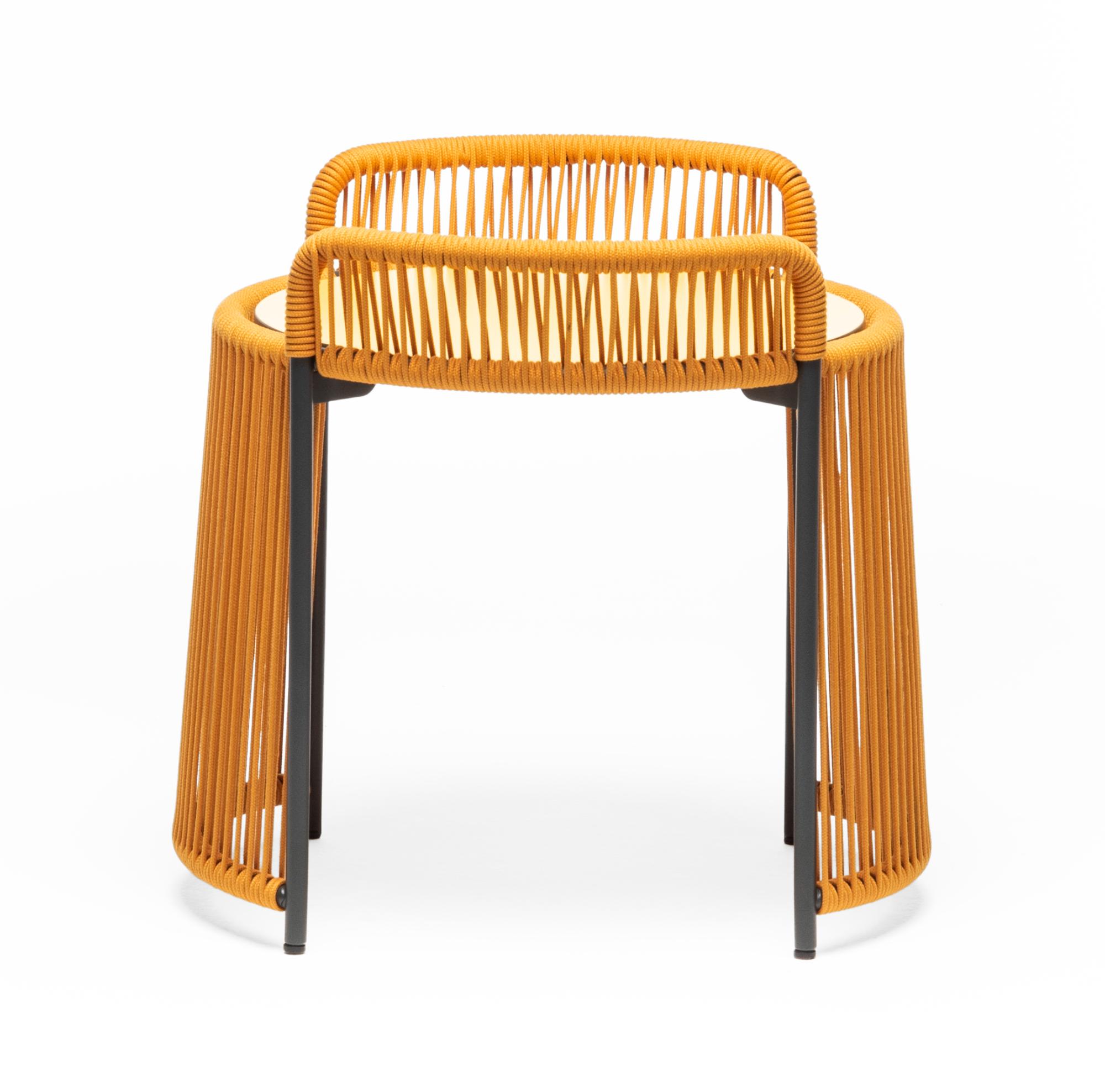 Altana SM Gelber Outdoor-Loungetisch