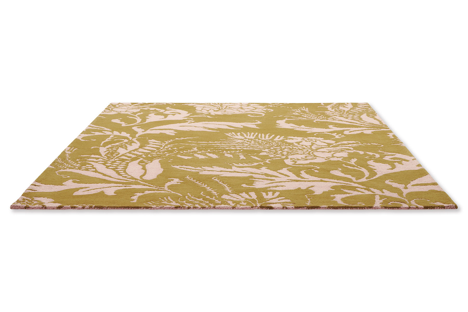 Baroque Yellow 162906 Teppich | Größe: 140 x 200 cm