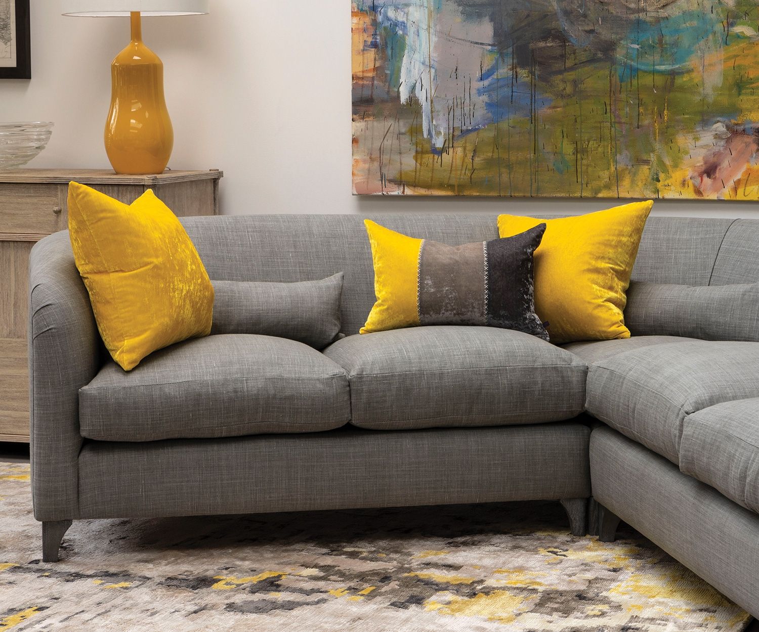 Meriel Zitrone Teppich