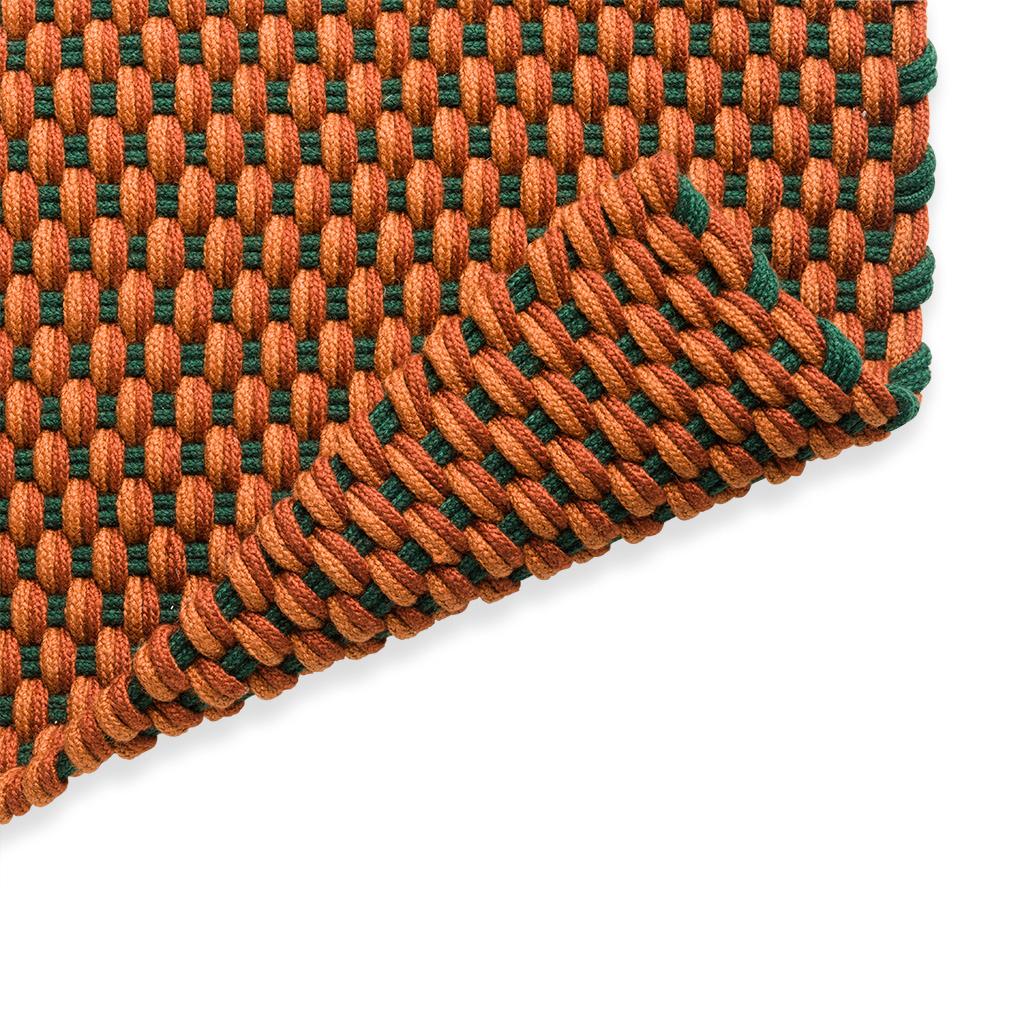 Lace Tri-colore Terracotta/Rot/Grün Outdoor 496903 Teppich | Größe: 250 x 350 cm