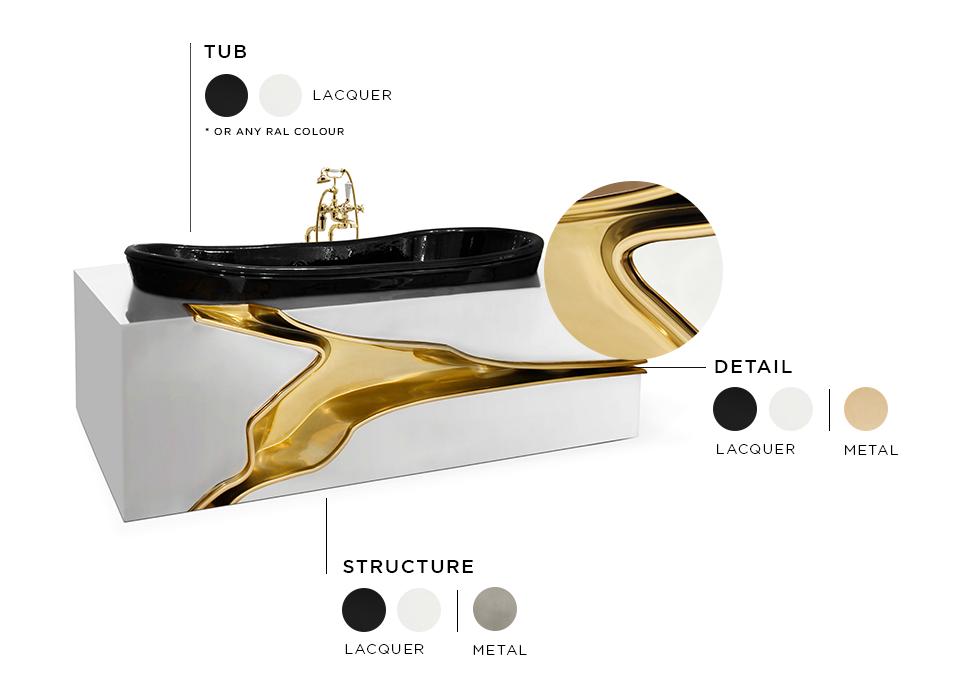 Fractured Design Badewanne