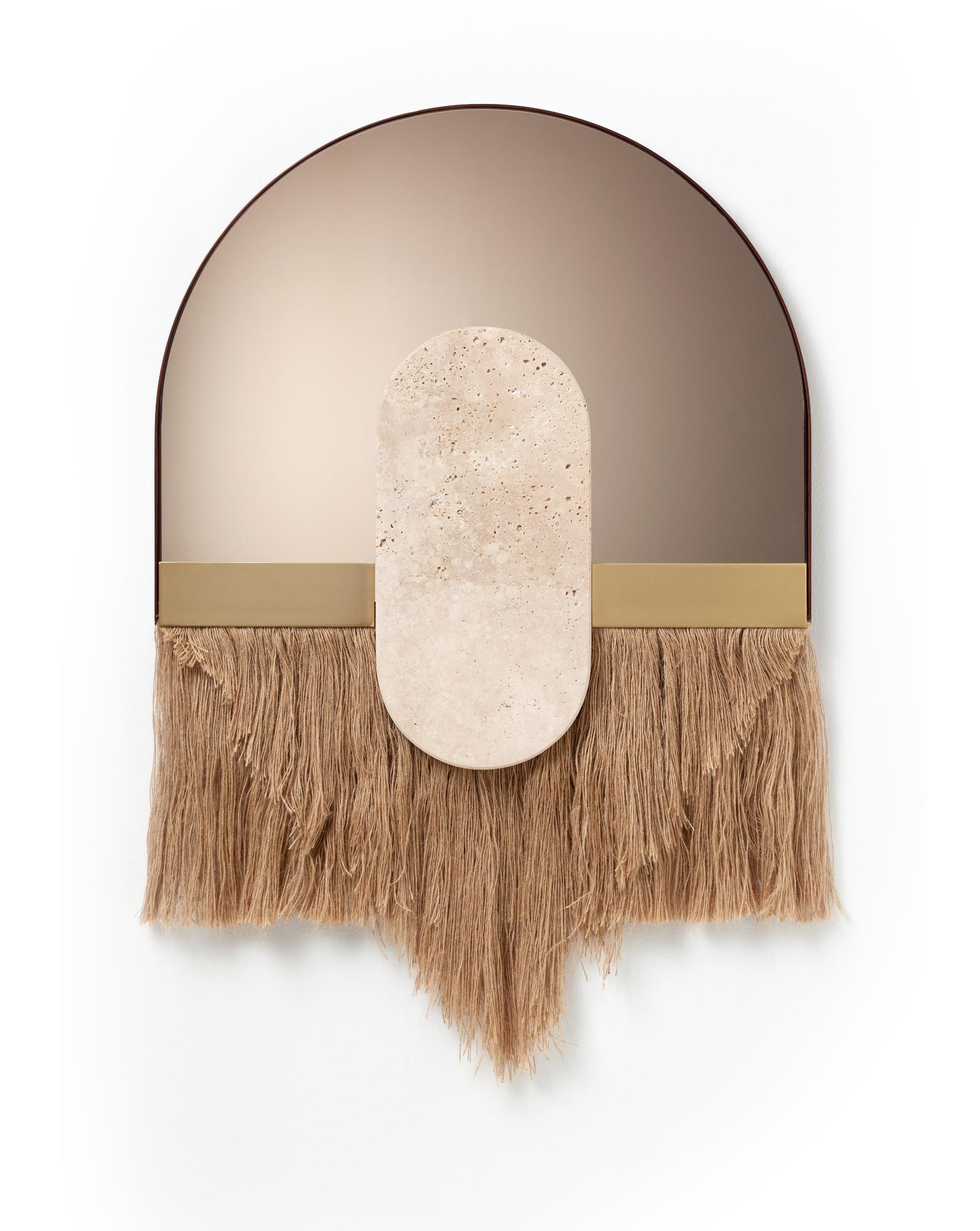Souk Ecru Cream Dekorativer Wandspiegel