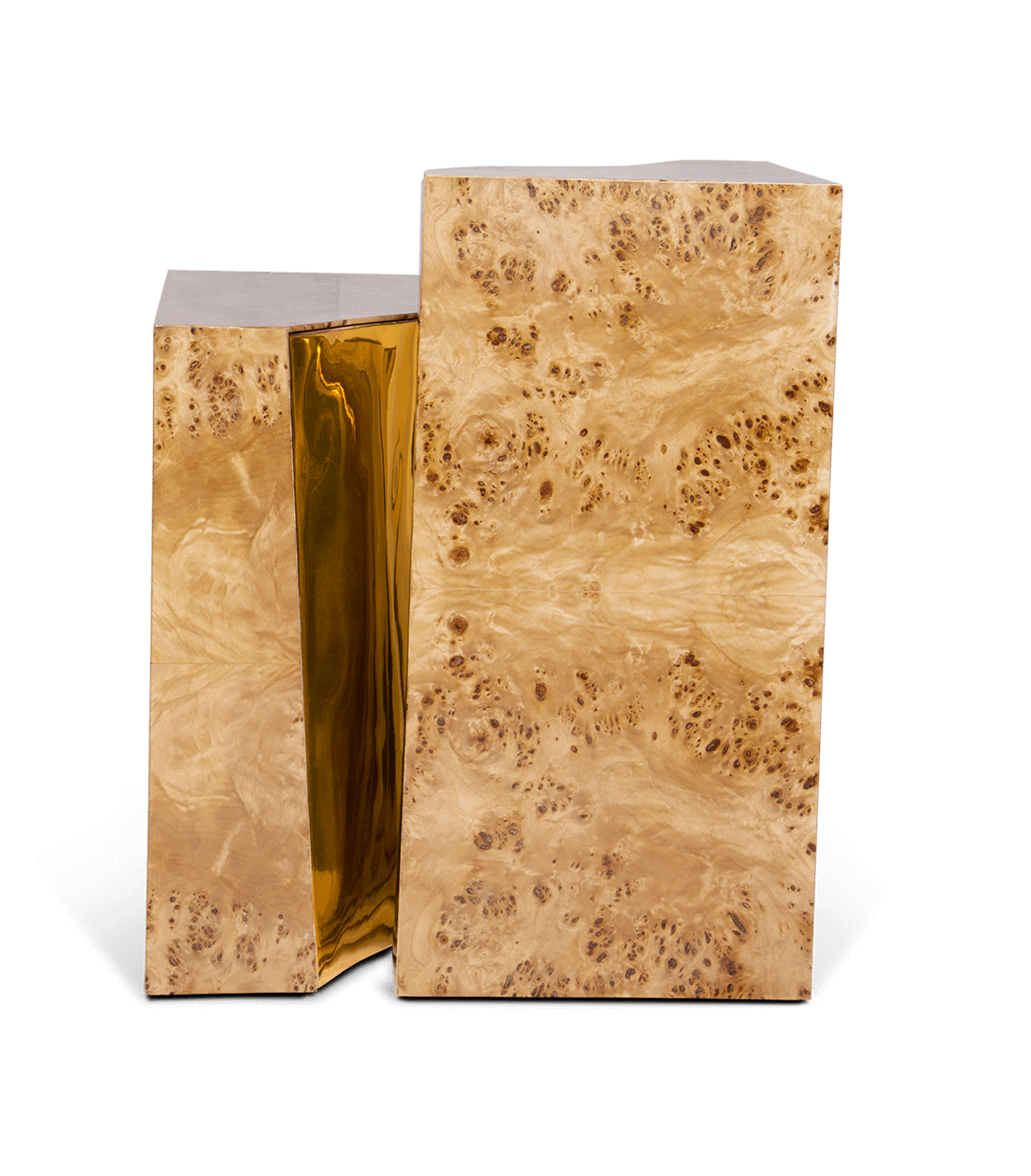 Fissure Poplar‑Beistelltisch